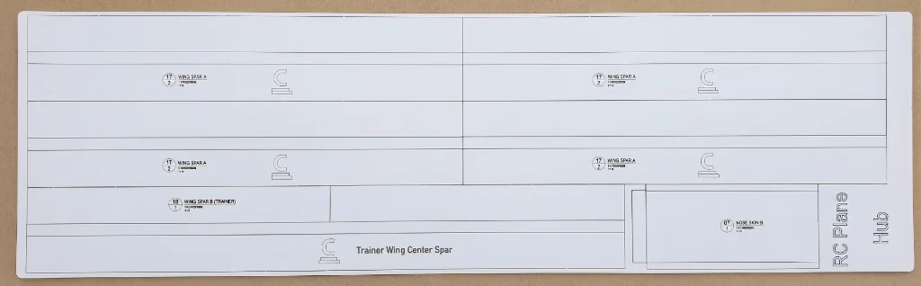 FT-Explorer Wing Spar Spars